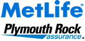 MetLife and Plymouth Rock logos